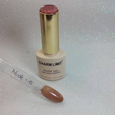 Esmalte Nude Gel Charm Limit Aprobado #15