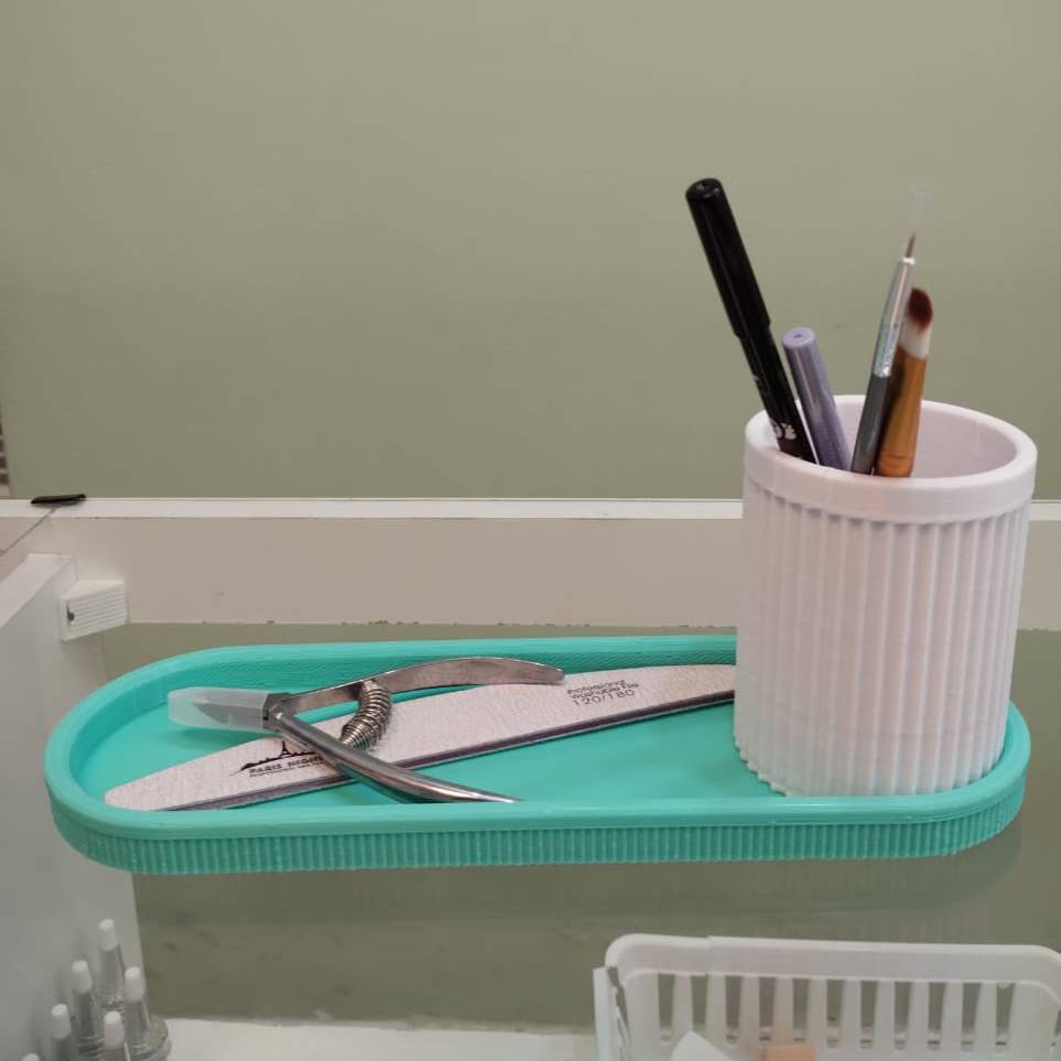 Organizador con base larga