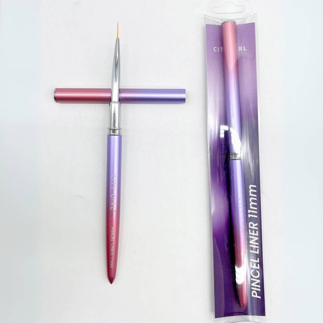 City Girl Pincel Liner con tapa