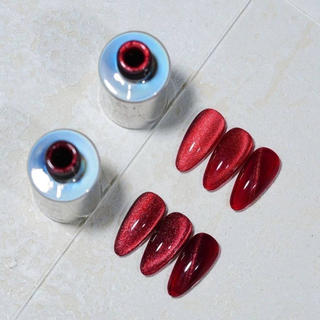 Navi Ojo de gato Diamond Rojo