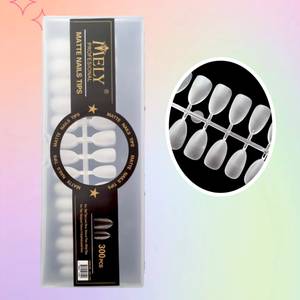 Tips Mely Prelimados x300 ALMENDRA CORTA LH-7109