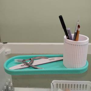 Organizador con base larga