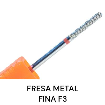 Fresa metálica Fina