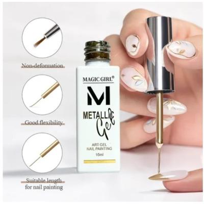 Mg - Metalic Gel Paint Liner Dorado